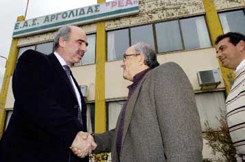 «Δεν είμαστε αντιμέτωποι με τους αγρότες» διαμηνύει ο Β.Μεϊμαράκης από την Αργολίδα