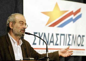 Ανέβασε τους τόνους κατά της ΝΔ και του ΠΑΣΟΚ ο Αλέκος Αλαβάνος