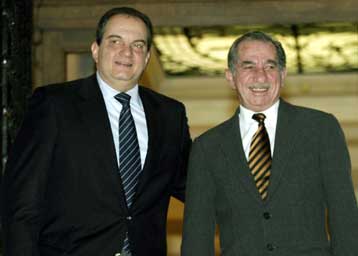 Για τις επιθυμητές αλλαγές στο σχέδιο Ανάν συζήτησαν Καραμανλής – Παπαδόπουλος