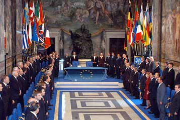 Μέσα στο Μάρτιο η επικύρωση του ευρωπαϊκού Συντάγματος από την Ελλάδα