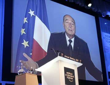 Την επιβολή διεθνούς φόρου για την καταπολέμηση του AIDS προτείνει ο Σιράκ