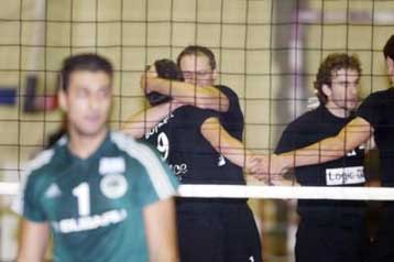 Ήττα στο Παγκράτι 3-1 σετ για τον Παναθηναϊκό, νίκη στις γυναίκες επί του Φιλαθλητικού