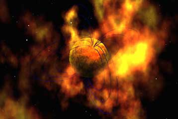 Βίαιη η προέλευση των μεγαλύτερων μαγνητών του Σύμπαντος