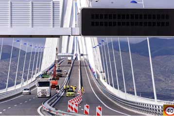 Ανοιχτή από τα ξημερώματα της Τρίτης η γέφυρα Ρίου-Αντιρρίου