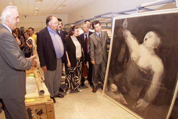 Στις αποθήκες της Μονής Λαζαριστών έργα αξίας 42 εκατ. ευρώ