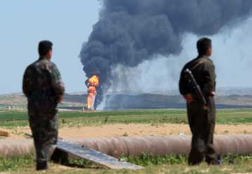 Δώδεκα Ιρακινοί εθνοφρουροί νεκροί σε ενέδρα κοντά στο Κιρκούκ