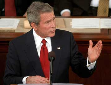 Νέα προειδοποίηση Μπους προς Συρία και Ιράν περί τρομοκρατίας