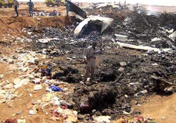 Επτά νεκροί από τη συντριβή μεταγωγικού αεροσκάφους στα περίχωρα του Χαρτούμ