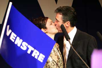 Ανετη επικράτηση για τον Ράσμουσεν στις εκλογές της Δανίας