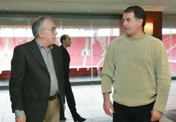 Τα πλάνα τους για τον Ολυμπιακό του 2006 έκαναν Κόκκαλης, Λούβαρης, Μπάγεβιτς