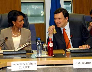 Νέα σελίδα για τις ευρωατλαντικές σχέσεις διαπίστωσε η Κοντολίζα Ράις