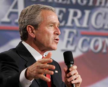 Την ανταμοιβή των χωρών που έστειλαν στρατό σε Αφγανιστάν και Ιράκ προωθεί ο Μπους