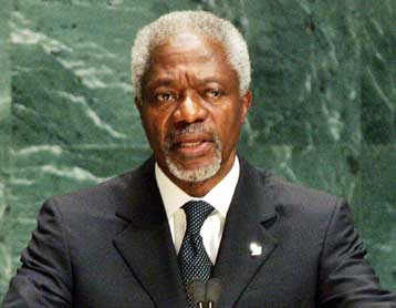 Πλαίσιο μεταρρυθμίσεων του ΟΗΕ προωθεί ο Κόφι Ανάν