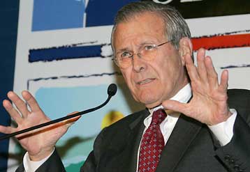 Αιφνιδιαστική επίσκεψη Ράμσφελντ στο Βόρειο Ιράκ την Παρασκευή