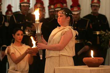 Έγινε η τελετή αφής της Φλόγας των 8ων Χειμερινών Ολυμπιακών Αγώνων Special Olympics