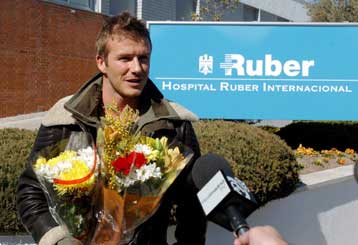 Το τρίτο της παιδί απέκτησε την Κυριακή η οικογένεια Μπέκαμ