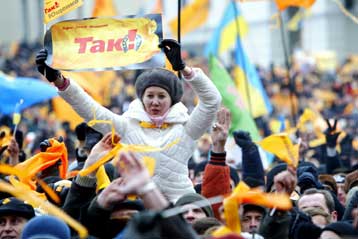 Τον ύμνο της «πορτοκαλί» επανάστασης στέλνουν οι Ουκρανοί στην Eurovision