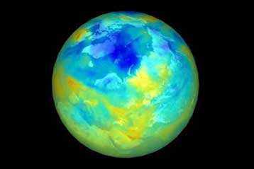 Ηλιακές καταιγίδες μεγάλωσαν την τρύπα του όζοντος στην Αρκτική