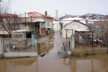 Αυξημένη και πάλι η στάθμη του νερού στον Αρδα μετά τις νέες βροχοπτώσεις
