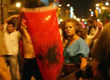 Με ποινή δύο αγωνιστικών κεκλεισμένων των θυρών τιμωρήθηκε η εθνική Αλβανίας