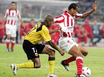 Χωρίς τον Ριβάλντο θα παραταχθεί ο Ολυμπιακός κόντρα στην ΑΕΚ