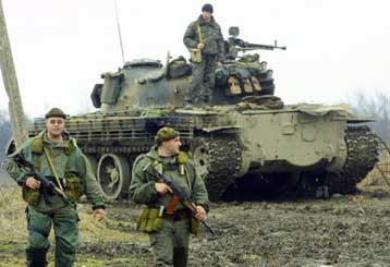 Δεκαπέντε τραυματίες από ρίψη ρουκετών εναντίον κυβερνητικού κτιρίου στο Γκρόζνι