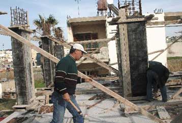 Υποχώρησε η οικοδομική δραστηριότητα το 2004