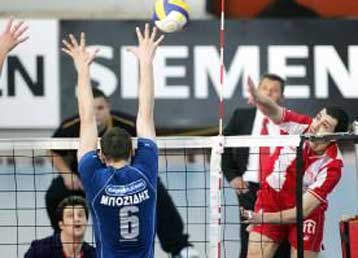 Ο Ολυμπιακός ξεπέρασε το σοκ της απώλειας Σάλμον και νίκησε 3-0 σετ τη Νίκαια