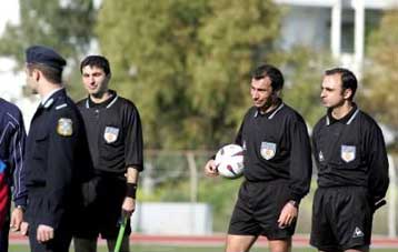 Εκτός πινάκων οι διατητές Καμινάρης, Μαζαράκης, Βόμβα και ο βοηθός Χίλμπος