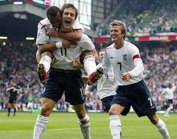 Περίπατος στο β ημίχρονο για την εθνική Αγγλίας