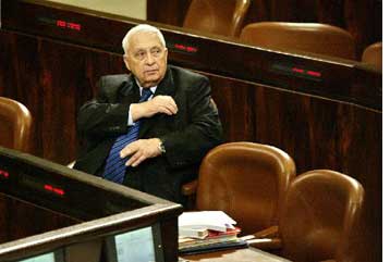 «Ναι» στον προϋπολογισμό της κυβέρνησης Σαρόν με το βλέμμα στην αποχώρηση από τη Γάζα