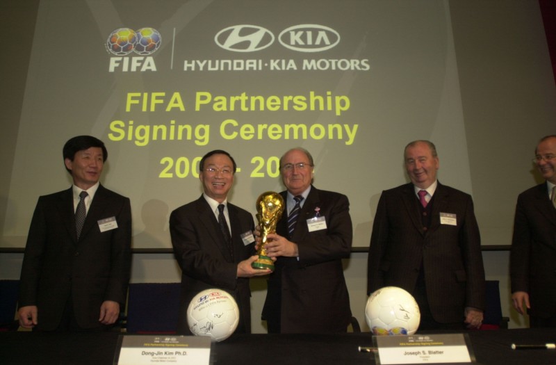 Οι Hyundai και KIA χορηγοί της FIFA μέχρι και το 2014