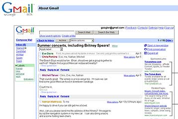 Στα δύο Gigabyte αυξάνεται η χωρητικότητα του Google Mail