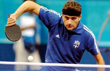 Στον τελικό του Ευρωπαϊκού πρωταθλήματος πινγκ πονγκ στο διπλό ο Κρεάνγκα