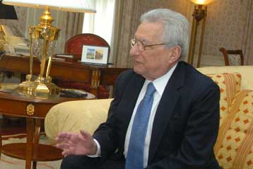 Με τον απεσταλμένο του Ρώσου ΥΠΕΞ για το Κυπριακό συναντήθηκε ο Π.Μολυβιάτης