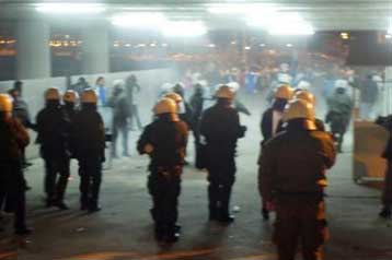 «Διαξιφισμοί» μέσω ανακοινώσεων από Αστυνομία και Ηρακλή για τα επεισόδια στην Μίκρα