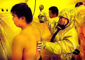 Ξεσκονόπανο με άνθρακα απομακρύνει χημικά όπλα