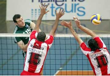 Ο ΠΑΟΚ επόμενος αντίπαλος του Παναθηναϊκό στα πλέι οφ βόλεϊ