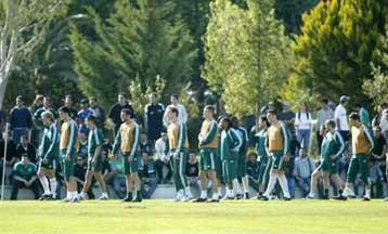 Mε 200 οπαδούς, Βαρδινογιάννη και καλή τύχη από Μαλεζάνι προετοιμάστηκε ο ΠΑΟ