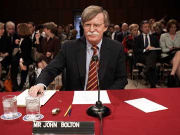 «Τραμπούκο» χαρακτηρίζει τον «πρέσβη» Τζον Μπόλτον αξιωματούχος του Στέιτ Ντιπάρτμεντ