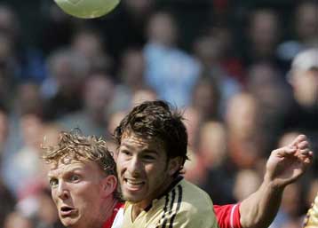 Κέρδισε το ντέρμπι ο Αγιαξ, 3-2 τη Φέγενορντ