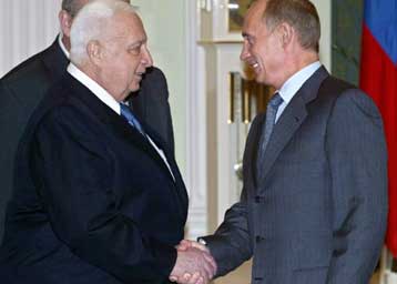 Υπό τη σκιά της πώλησης ρωσικών πυραύλων στη Συρία, η συνάντηση Σαρόν – Πούτιν