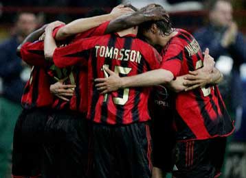 Mίλαν vs Αϊντχόφεν στον πρώτο ημιτελικό του Champions League την Μ.Τρίτη