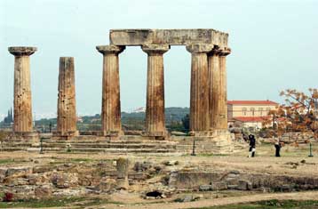 Στην Κόρινθο έφερε τον Π.Τατούλη η περιοδεία του στους αρχαιολογικούς χώρους