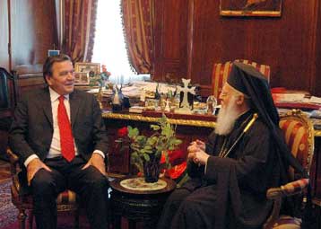 Το Οικουμενικό Πατριαρχείο επισκέφθηκε ο Γερμανός καγκελάριος