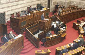 Καταψηφίστηκε η πρόταση της αντιπολίτευσης για δημοψήφισμα επί του Ευρωσυντάγματος