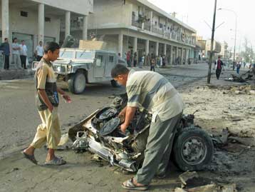 Τέσσερις Ιρακινοί νεκροί από νέα επίθεση αυτοκτονίας στη Βαγδάτη
