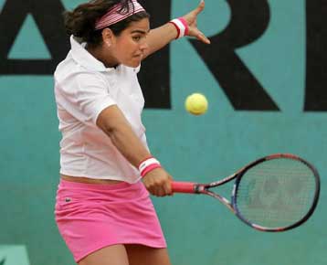 Από τον α΄γύρο του Roland Garros αποκλείστηκε η Δανιηλίδου