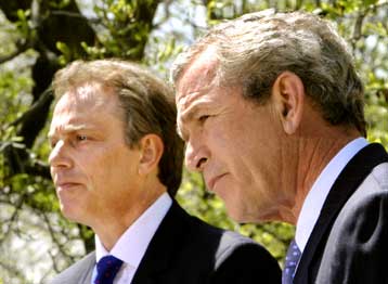 Συνάντηση Μπλερ-Μπους την επόμενη εβδομάδα στο Λευκό Οίκο