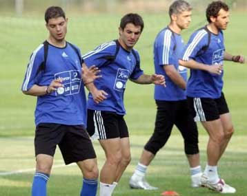 Δεν υπάρχει ανησυχία για Καραγκούνη, Χαριστέα στην εθνική